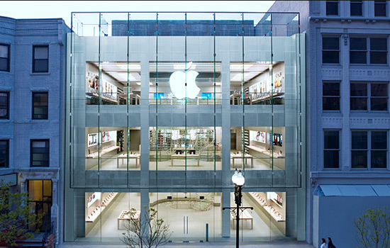 La tienda Apple de Boylston Street (Boston) es la ms grande de la marca en Estados Unidos. Fotografa cortesa de Apple