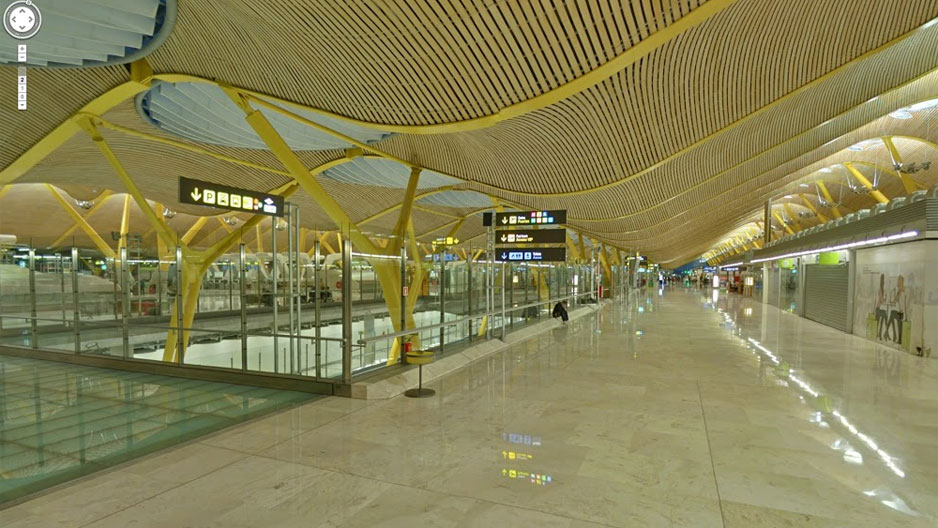 Google Street View se cuela en los aeropuertos