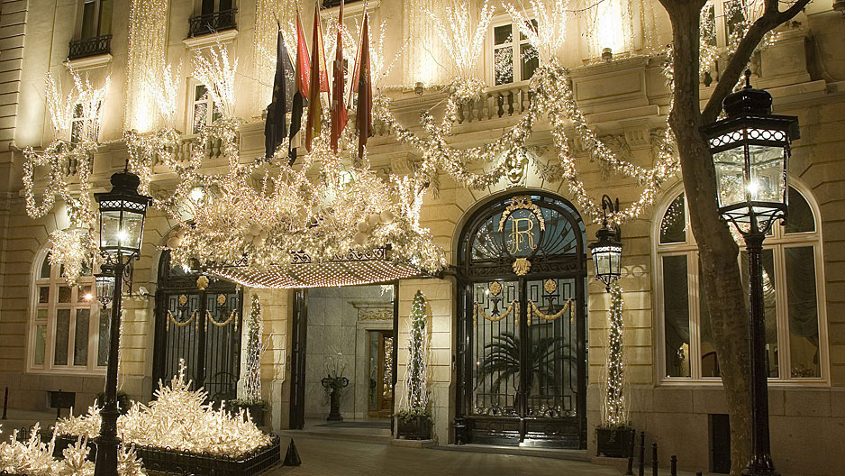 Hotel Ritz (Madrid). Precio del men: 710 euros (con cotilln).