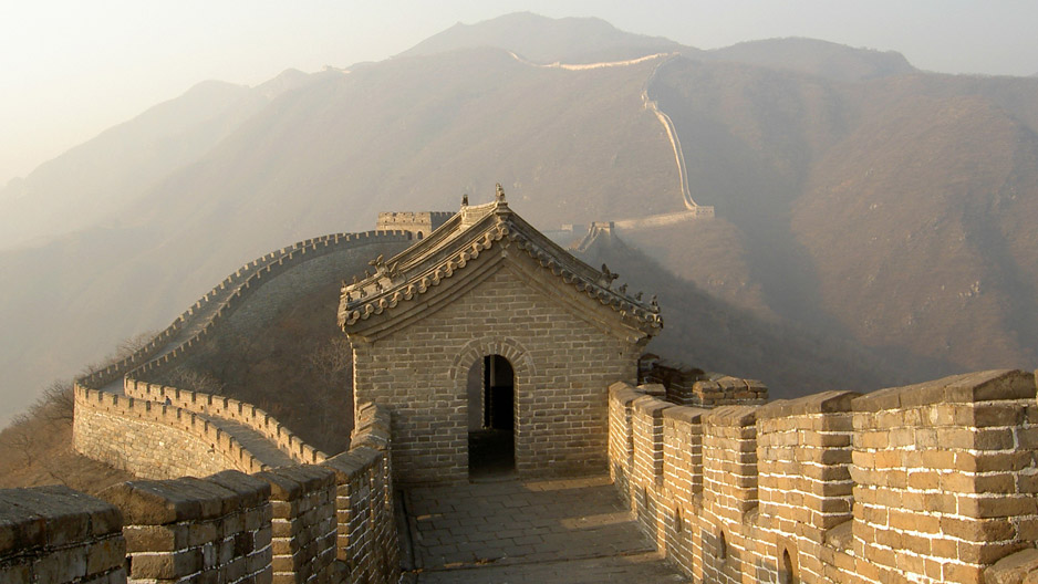 CHINA: En la imagen la Gran Muralla