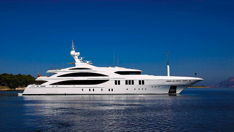 ANDREA L: Lujo sobre el mar con estilo italiano. Precio: La empresa Burgess Yachts lo alquila por 350.000 euros a la semana.