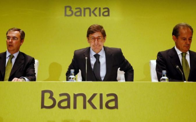 El presidente de Bankia, José Ignacio Goirigolzarri, en la última...