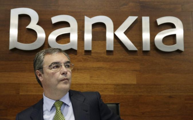 El consejero delegado de Bankia, José Sevilla, hoy en la...