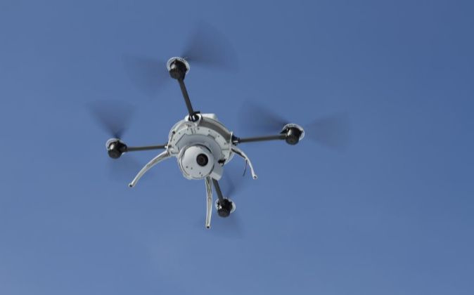 El dron Aeryon Scout de Siemens.