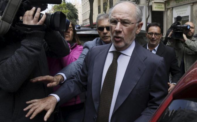 El exvicepresidente del Gobierno y expresidente de Bankia, Rodrigo...
