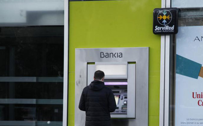 Un cajero de Bankia