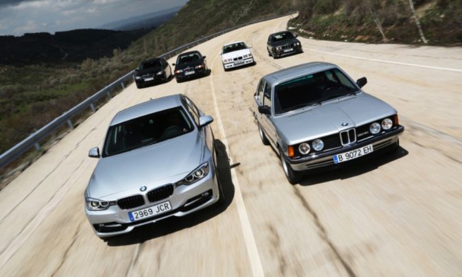 Las seis generaciones del BMW Serie 3