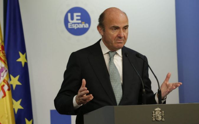 El ministro de Economía, Luis de Guindos