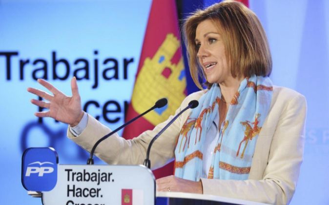 La actual presidenta del PP de Castilla-La Mancha.