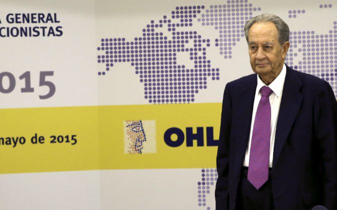 El presidente del Grupo OHL, Juan Miguel Villar Mir.