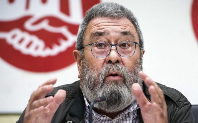 El Secretario general del sindicato UGT, Cándido Méndez