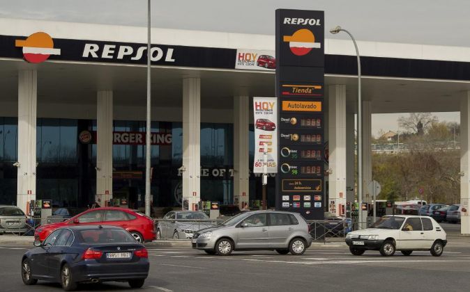 Gasolinera Repsol.