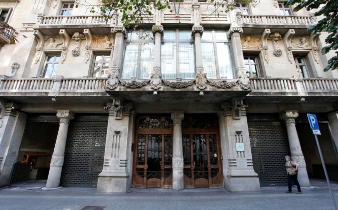 Sede del Departament d'Economia, en Rambla Catalunya.