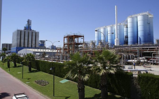 Planta de Dow Chemical en Tarragona.