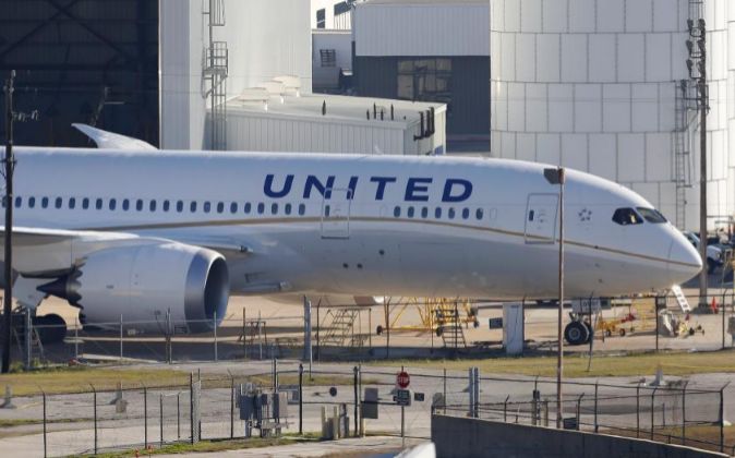 Boeing de United Airlines.