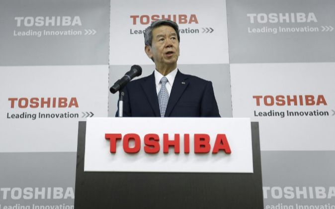 Hisao Tanaka, CEO de Toshiba.