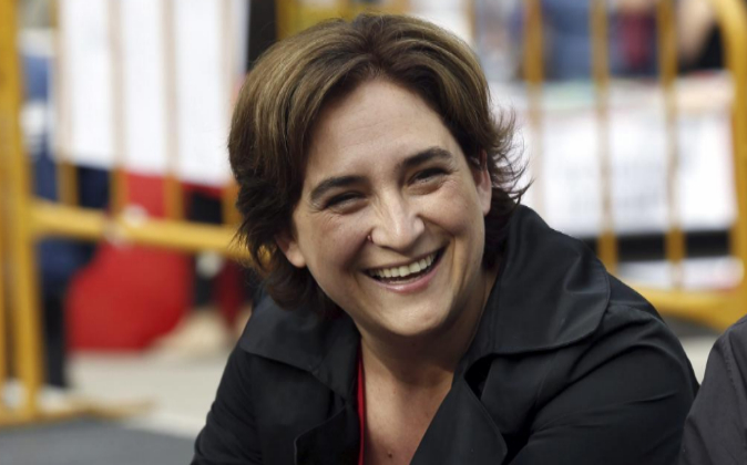 Ada Colau, impulsora de 'Barcelona en comú' y actual...