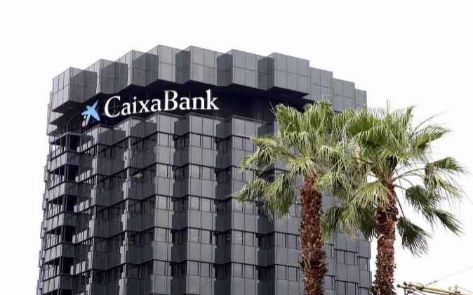 Sede de CaixaBank en la Avenida Diagonal de Barcelona.