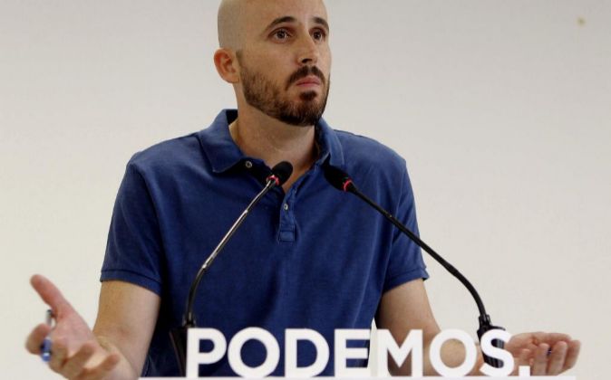 El portavoz económico de Podemos, Nacho Álvarez.