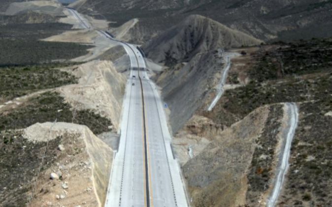 Una de las autopistas de Abertis en Chile