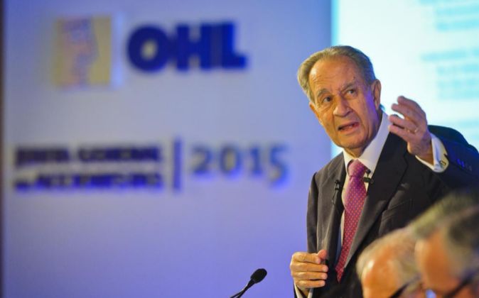 El presidente de la constructora OHL, Juan Miguel Villar Mir.