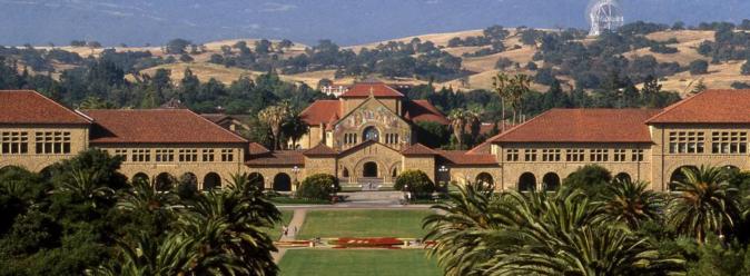 Los Stanford eligieron su finca, en Palo Alto de la Granja, en el...
