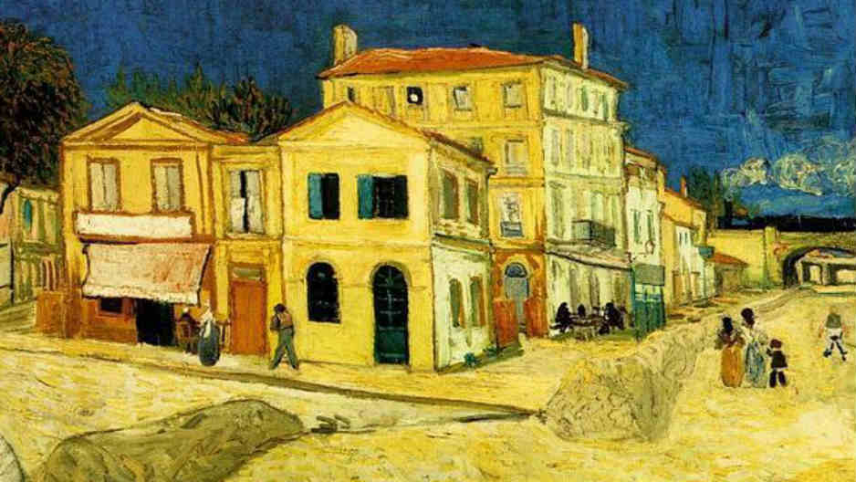Obra de la 'Casa Amarilla', donde el pintor vivi en Arles.