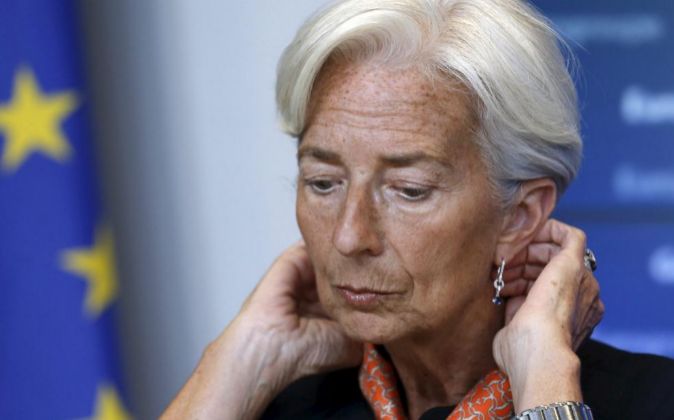 La directora gerente del Fondo Monetario Internacional, Christine...
