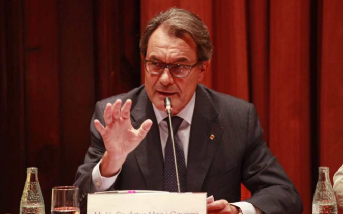 Artur Mas, presidente de la Generalitat de Cataluña.