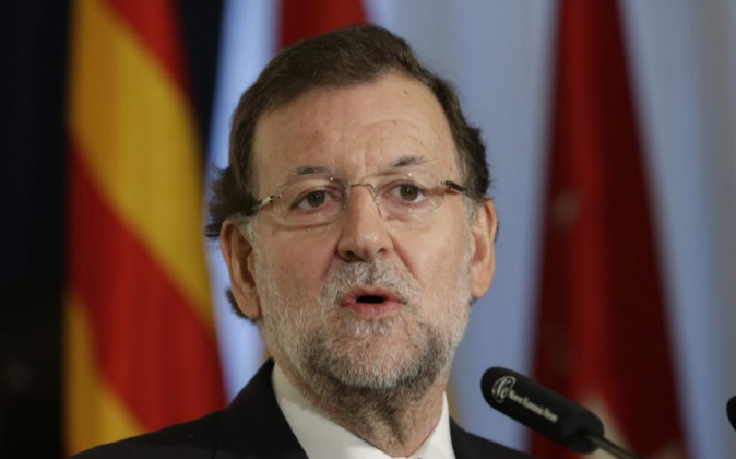 El presidente del Gobierno, Mariano Rajoy, la semana pasada en...