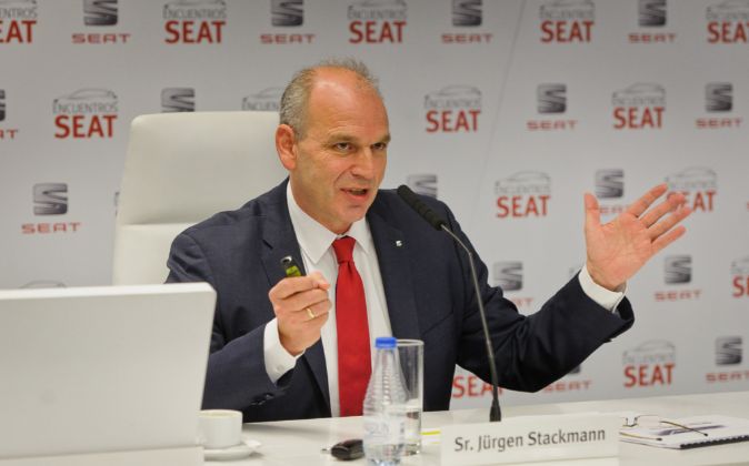 El presidente de Seat, Jürgen Stackman.
