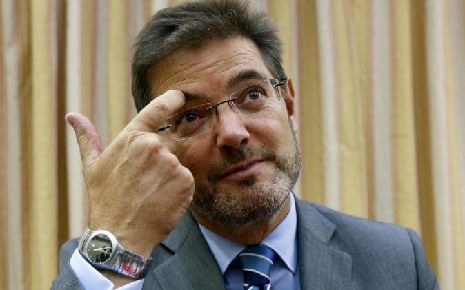 Rafael Catalá fue elegido ministro de Justicia la misma tarde en que...