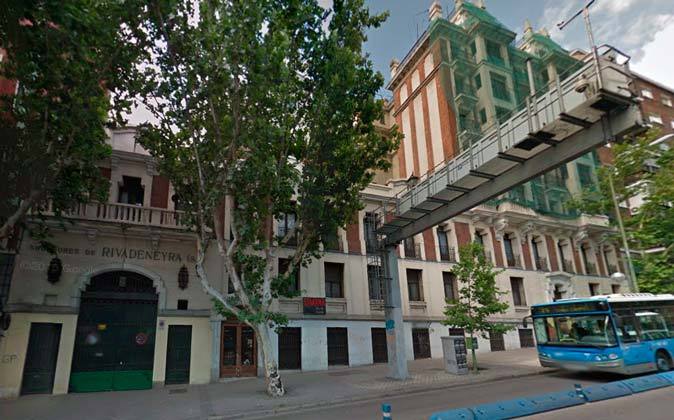 Sede de la antigua imprenta de la Gaceta de Madrid ubicada en la...
