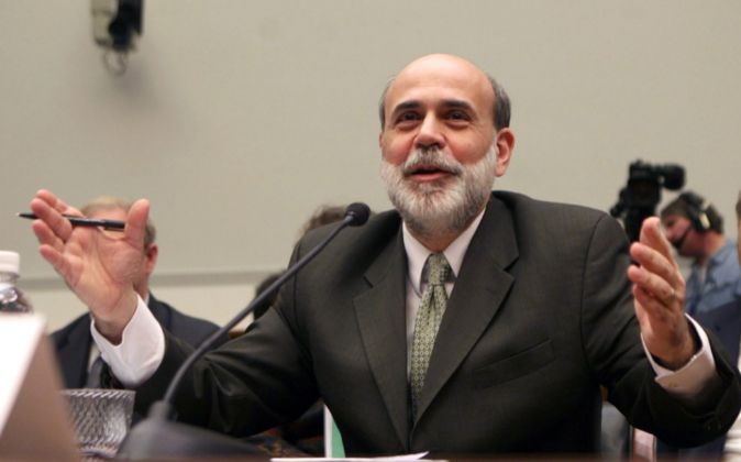 El ex presidente de la Fed, Ben Bernanke.
