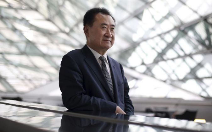 El multimillonario Wang Jianlin, presidente de Wanda, encabeza la...
