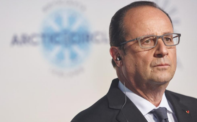 El presidente  francés, François Hollande.