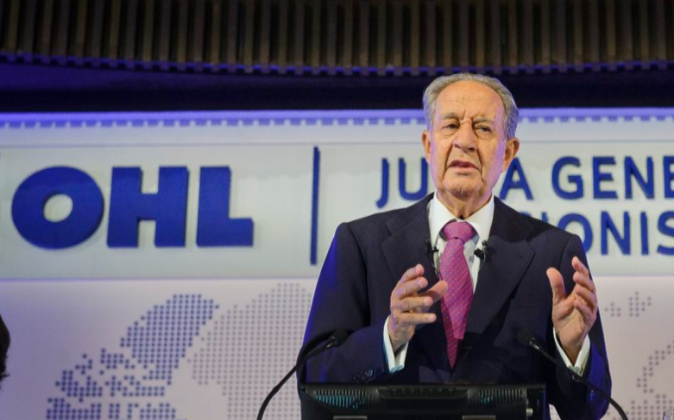 El presidente de OHL, Juan Miguel Villar Mir.