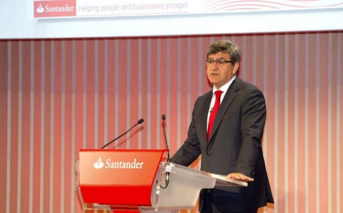 El consejero delegado de Santander, José Antonio Álvarez