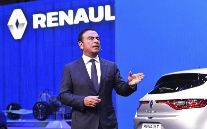 El CEO de Renault, Carlos Ghosn.
