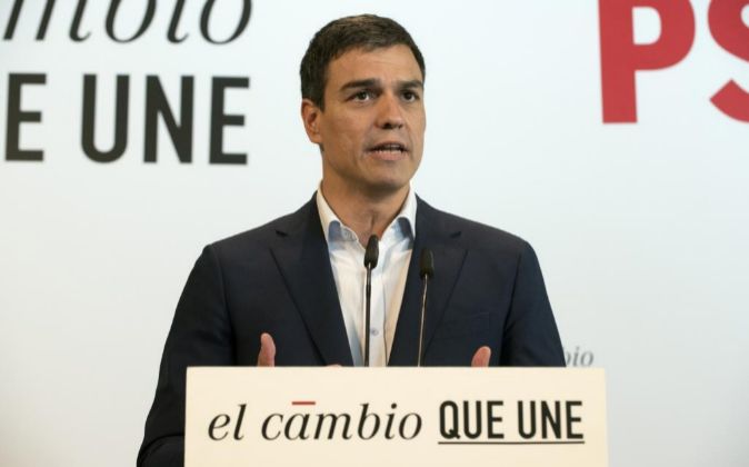 El líder del PSOE Pedro Sánchez.