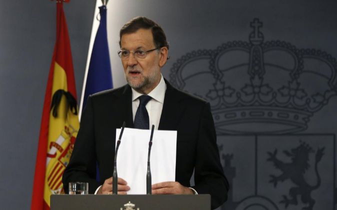 El presidente del Gobierno español Mariano Rajoy.