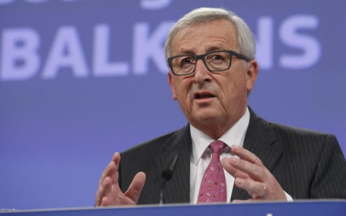 El presidente de la Comisión Europea  Jean Claude Juncker.