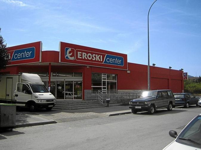 Supermercado Eroski.
