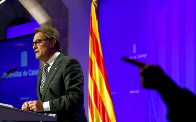 El presidente catalán en funciones, Artur Mas.
