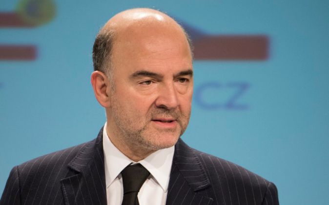 Pierre Moscovici, Comisario europeo de Asuntos Económicos y...
