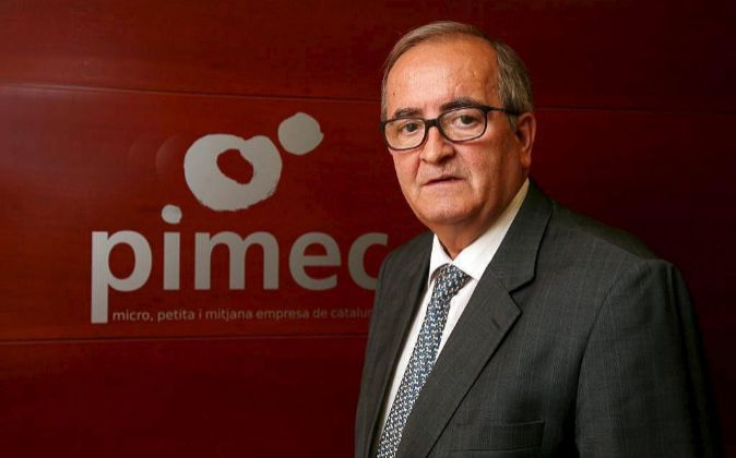 Josep González, presidente de la patronal Pimec.