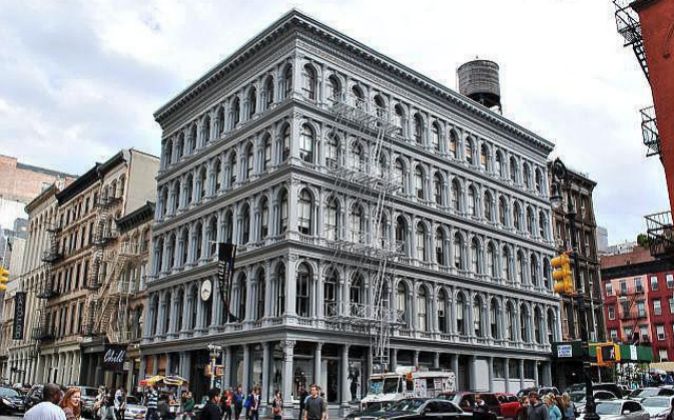 Edificio Haughwout, en el 490 de la calle Broadway, de Nueva York.