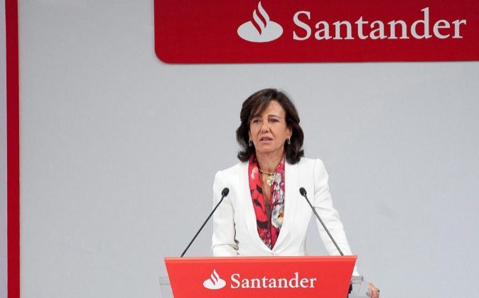 La presidenta de Santander, Ana Botín