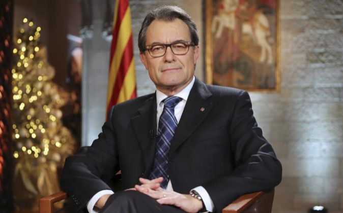 Artur Mas, presidente en funciones de la Generalitat.
