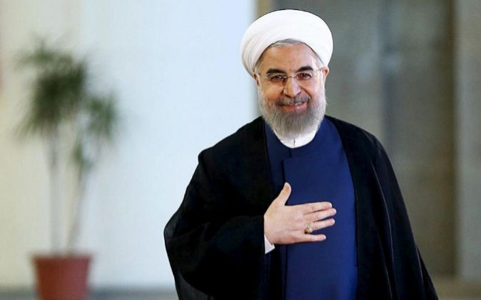 El presidente de Irán Hasán Rohaní.